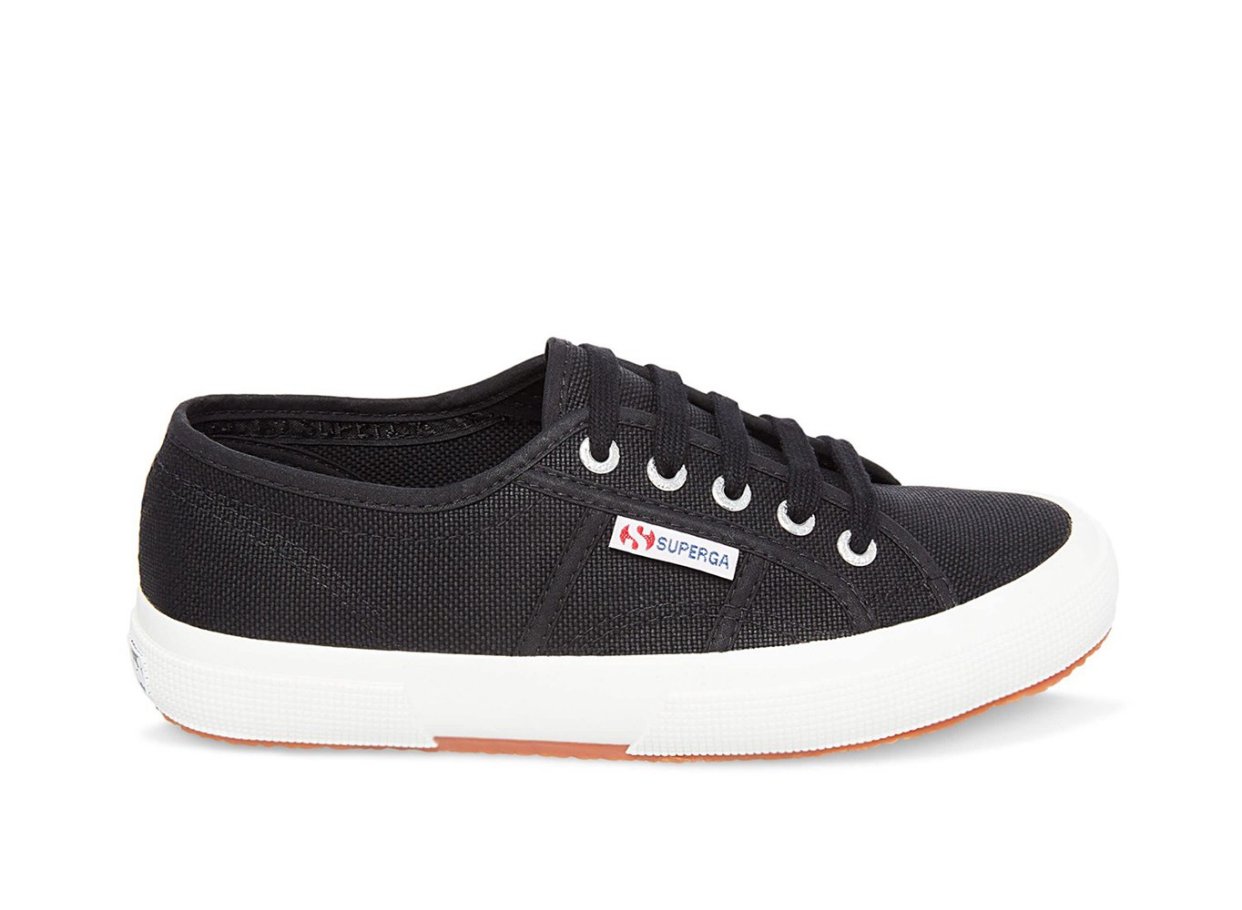 Superga Espadrille Mens - 2750 Cotu Classic - Black/White - IHPKF6842